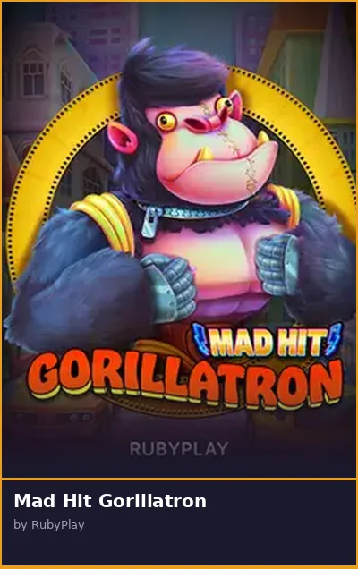Mad Hit Gorillatron slot