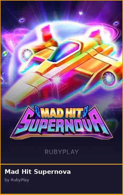 Mad Hit Supernova slot