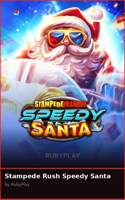 Stampede Rush Speedy Santa slot