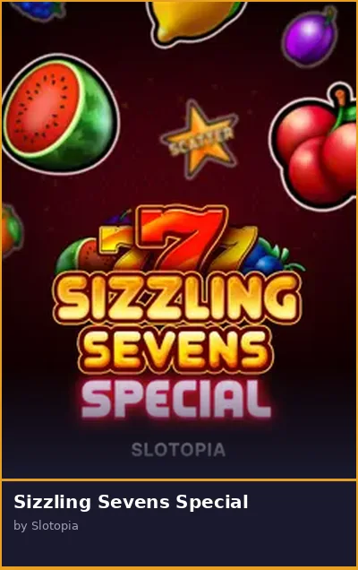 Sizzling Sevens Special slot