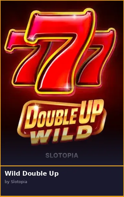 Wild Double Up slot