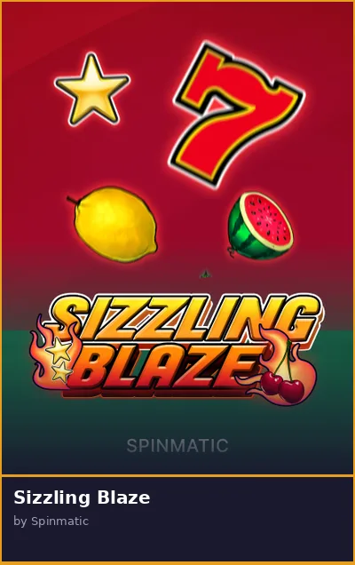 Sizzling Blaze slot