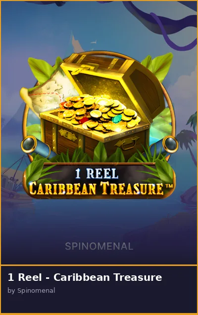 1 Reel - Caribbean Treasure slot