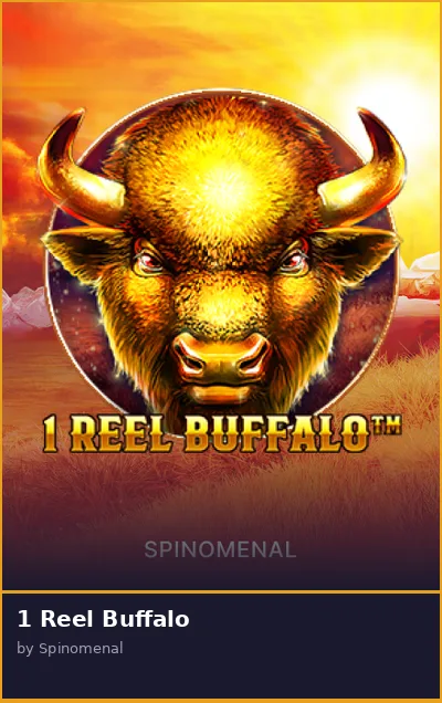 1 Reel Buffalo slot