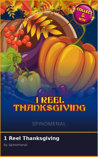 1 Reel Thanksgiving slot