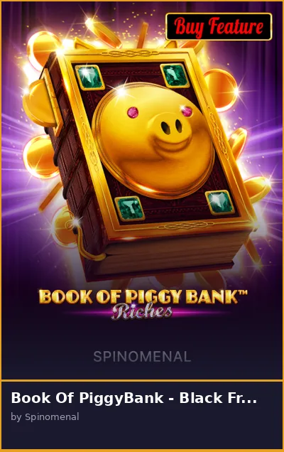 Book Of PiggyBank - Black Friday slot