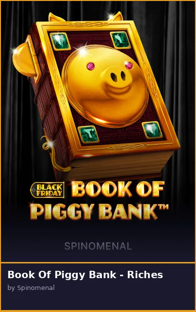 Book Of Piggy Bank - Riches slot