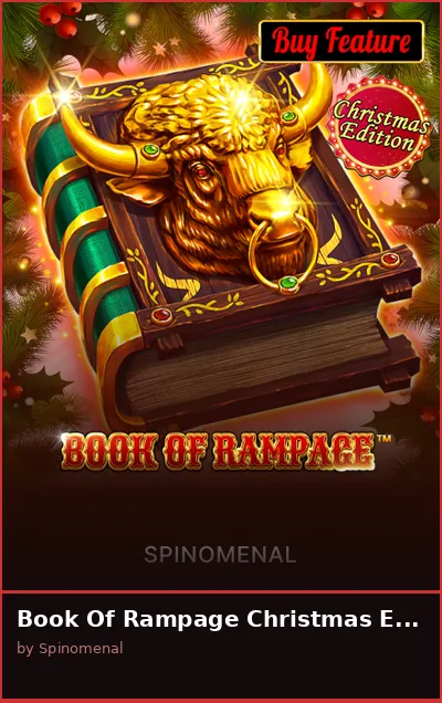 Book Of Rampage Christmas Edition slot