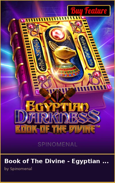 Book of The Divine - Egyptian Darkness slot