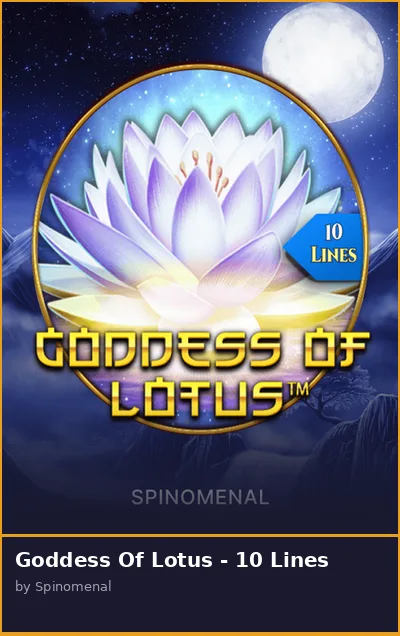 Goddess Of Lotus - 10 Lines slot