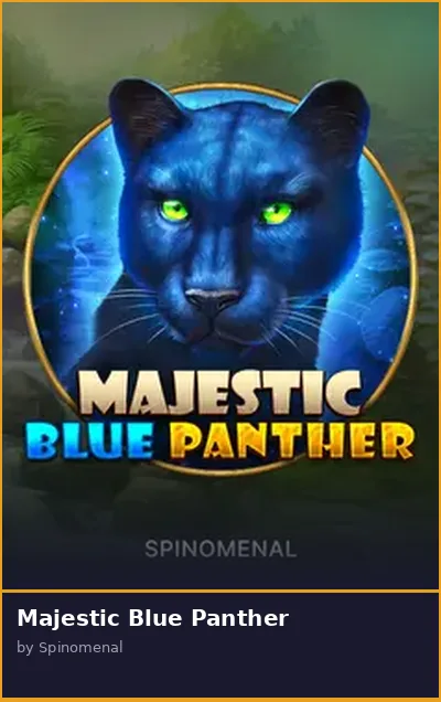 Majestic Blue Panther slot