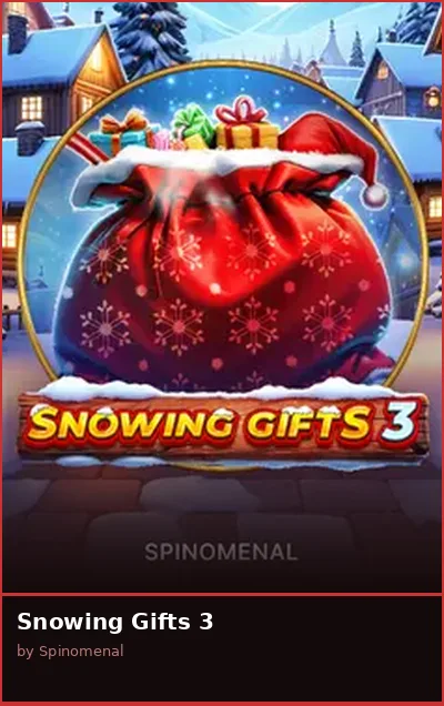 Snowing Gifts 3 slot