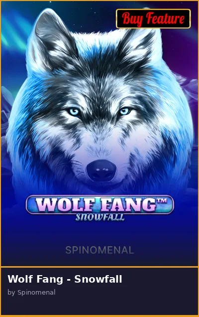 Wolf Fang - Snowfall slot