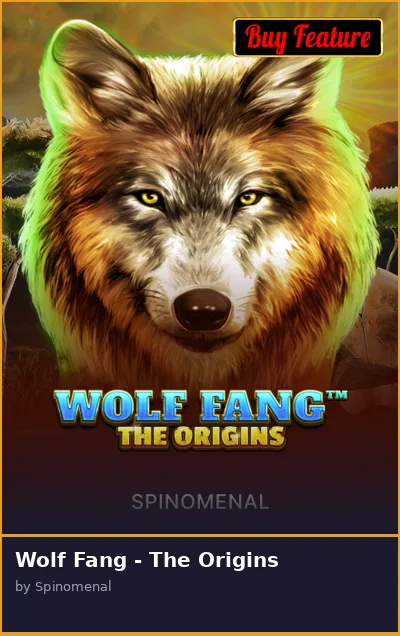 Wolf Fang - The Origins slot