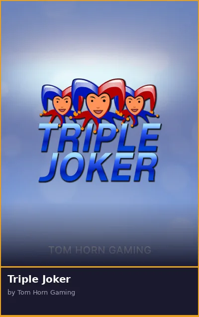 Triple Joker slot