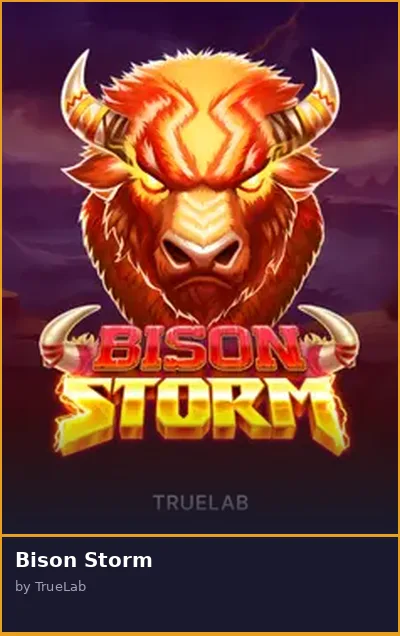 Bison Storm slot