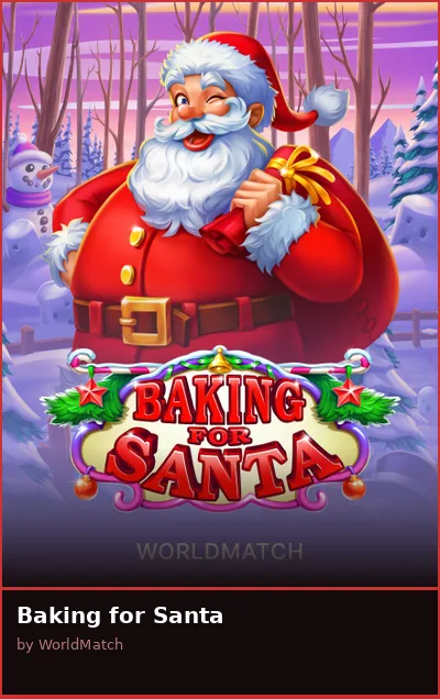 Baking for Santa slot