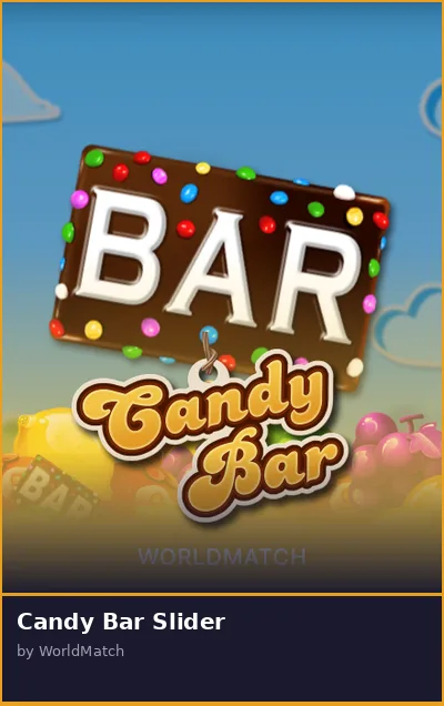 Candy Bar Slider slot