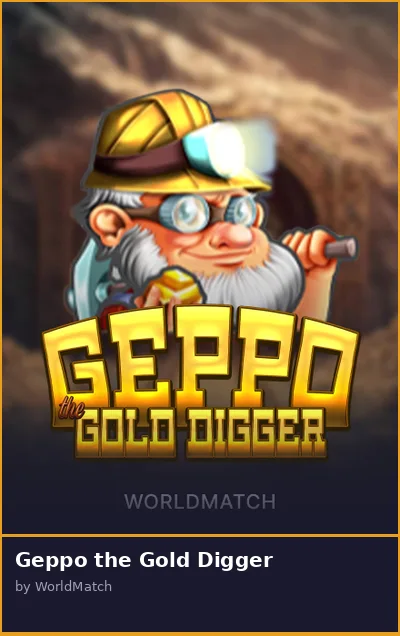 Geppo the Gold Digger slot