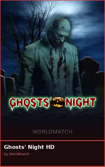 Ghosts  Night HD slot