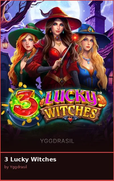 3 Lucky Witches slot