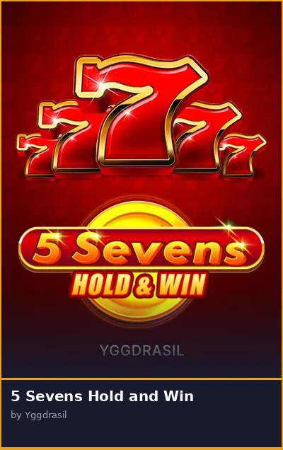 5 Sevens Hold and Win slot
