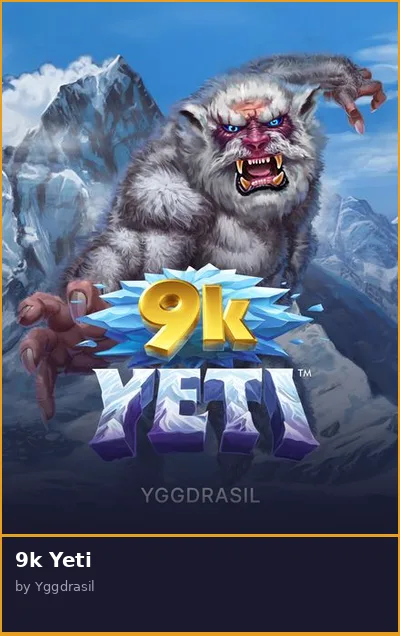 9k Yeti slot