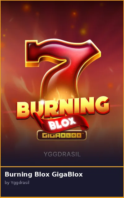 Burning Blox GigaBlox slot