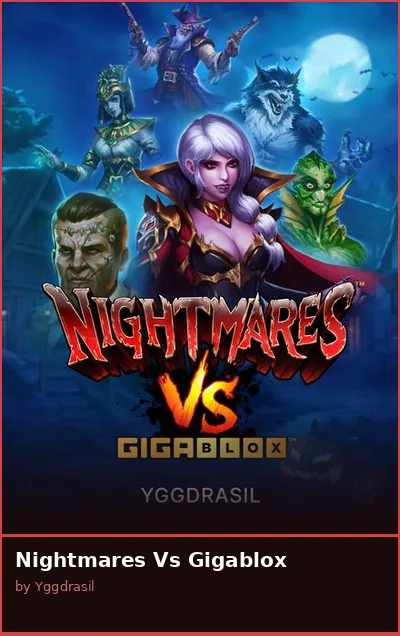 Nightmares Vs Gigablox slot